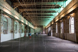 William Forsythe, 'Nowhere and Everywhere at the Same Time, no. 2', 2013. Installation view of the 20th Biennale of Sydney (2016) at Cockatoo Island. Courtesy the artist. Photographer: Bob Barrett.